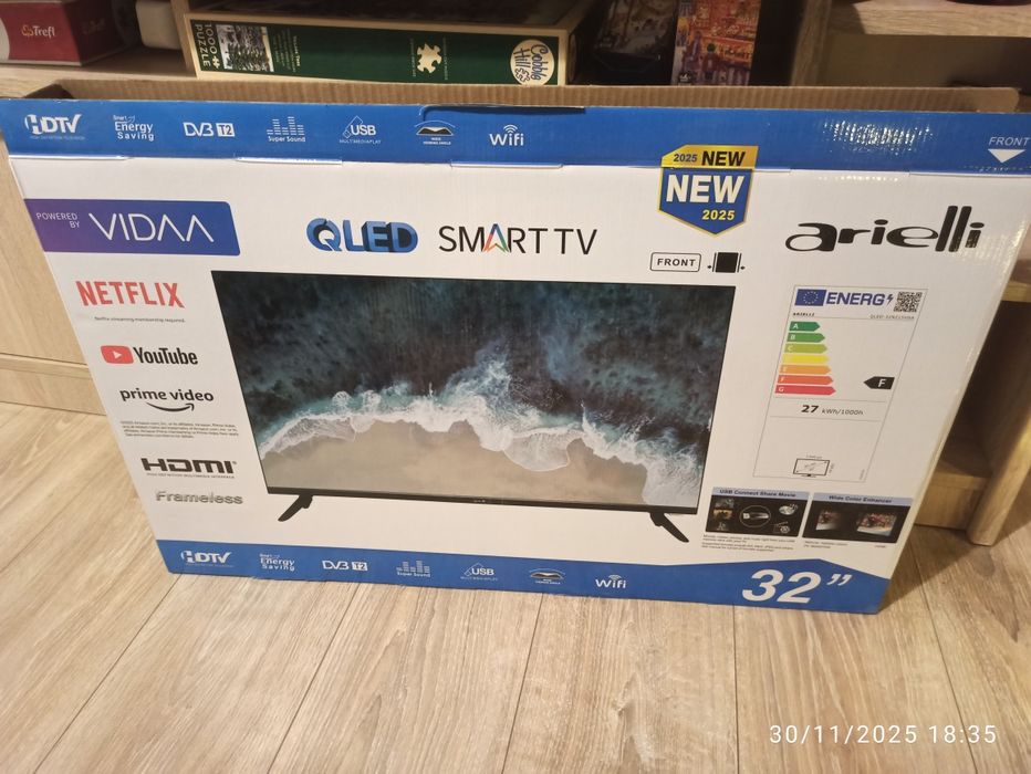 Телевизор Arielli 32"QLED HD TV