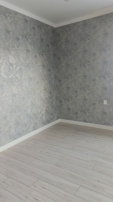 Поклейка обоев,  шпаклевка и т.д