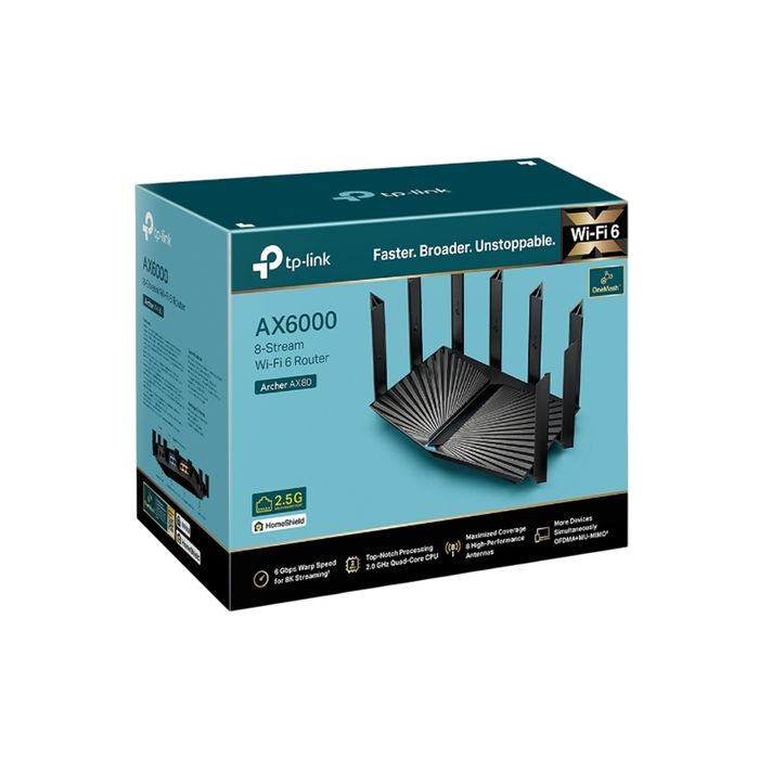 # Скидка! TPlink Archer AX80 AX6000 WiFi 6 Gaming роутер Router