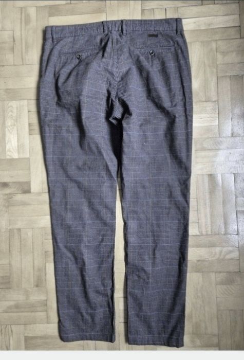 Pantaloni Bărbătești Alberto Lou-J Colour Check, Regular Fit - W36/L34