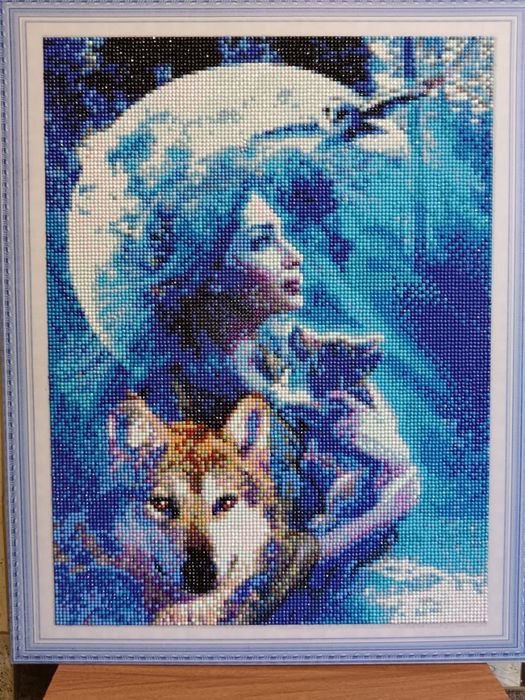 Продам картины (алмазная мозаика)