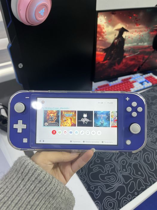 Nintendo Switch Lite с прошивкой Ultra SD-card 512Gb, с гарантией