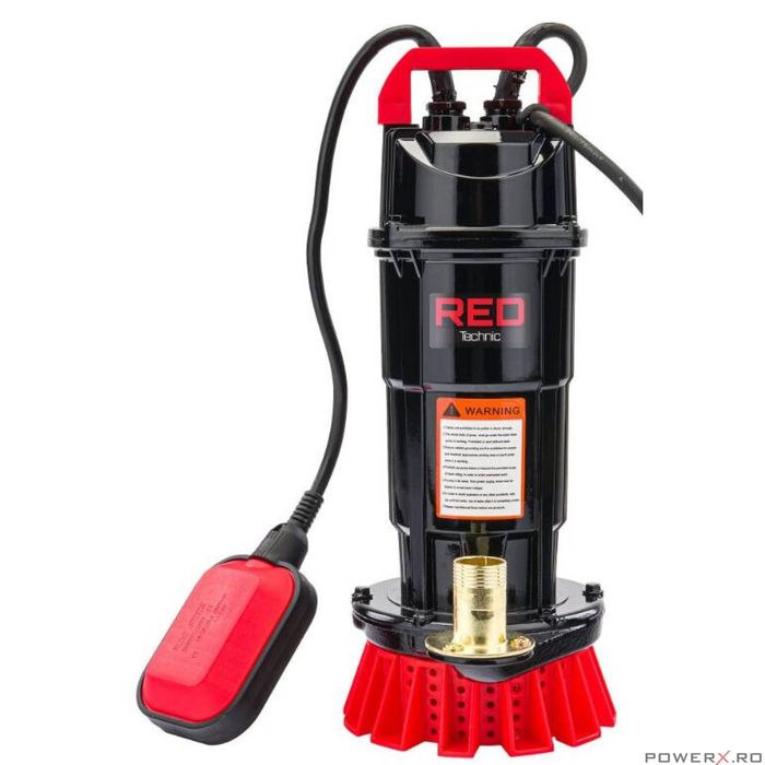 Pompa submersibila pentru apa curata si murdara cu plutitor, 1"