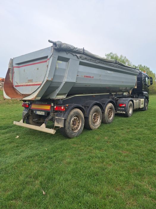 MAN TGS 18.500 4X4 + Semiremorca Schwarzmuller ambele an  2017