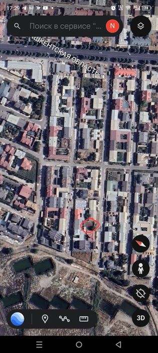 Yer (ер) sotiladi Kadastr (vremyanka) bor, 4 sotix, 20m*20m, gaz,suv,s