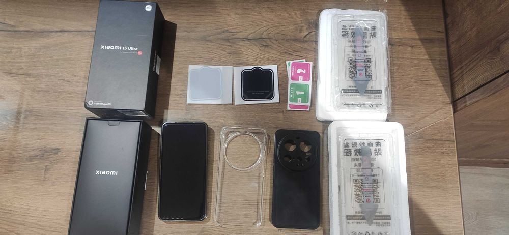 Xiaomi 15 Ultra Silver Chrome + Зарядно + Други