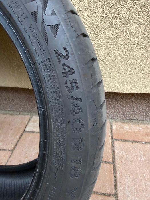 Vand 2 x anvelope vara 245/40 R 18