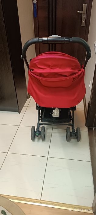 Коляска красная Recaro