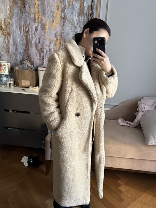 Шуба из натуральной овчины