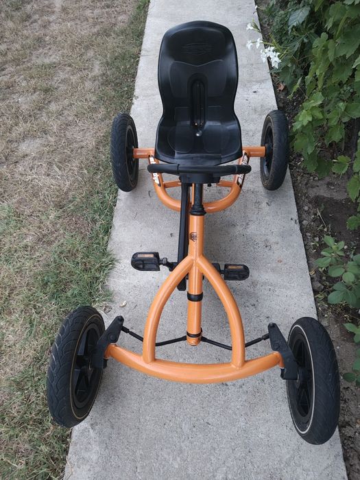 Kart cu pedale  BERG Buddy Orange pentru copii de la 3 la 8 ani