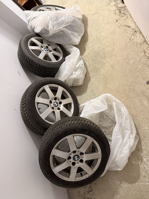 Jante BMW Seria 1 3 F20 F30 E90 E46 E87 E81 Anvelope Iarna 205/55 R16