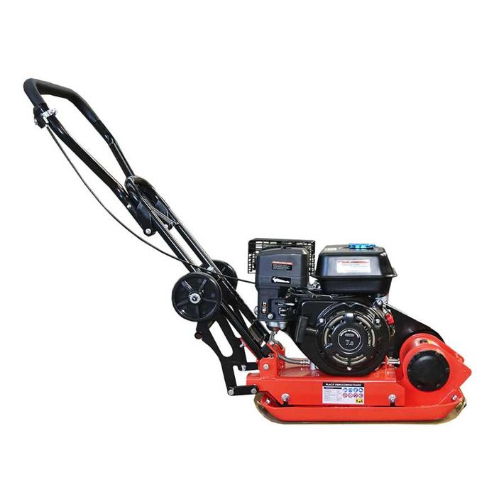 Placa compactoare 86kg cu covor de cauciuc pentru pavaje NOUA