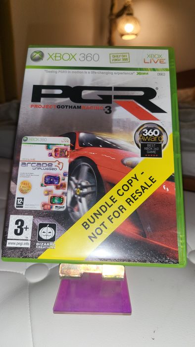 Състезателна игра с коли PGR 3 Xbox 360 Projector Gotham Racing 3
