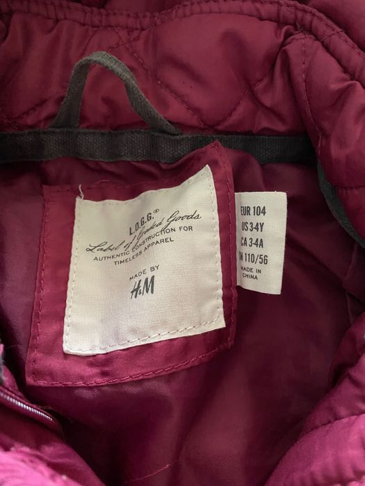 Пролетно-есенно яке H&M за момиче, размер 98-104