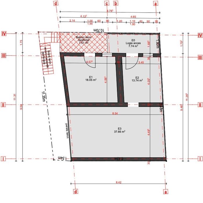 Ultracentral! Proiect AUTORIZAT P+1 (comercial + locuință) – 2 min de Primărie