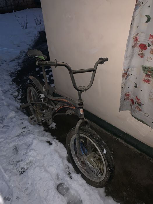 Велосипед , снежный барс