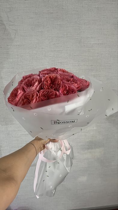 Букет , розовые розы 5000 , 8000