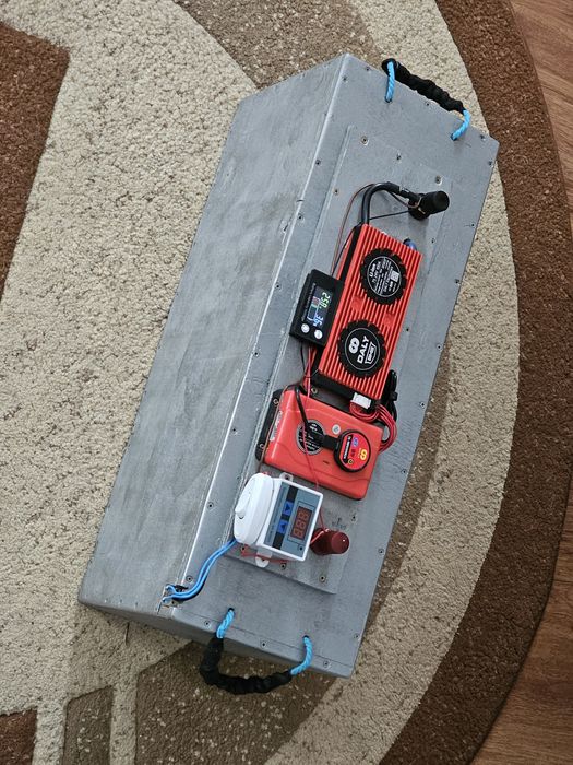 Baterie Litiu-Ion 24V 160Ah 4KWh cu autoîncălzire, BMS, Bluetooth