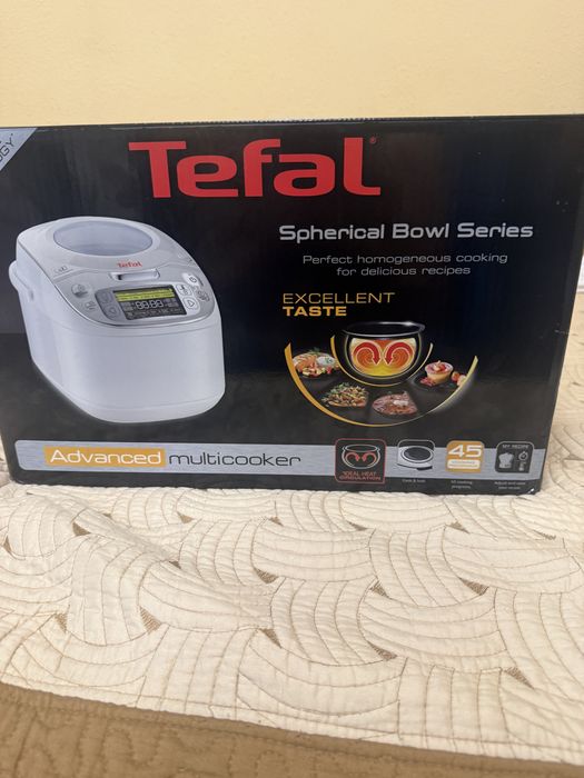 Multicooker Tefal Advanced Spherical Bowl – Nou, garanție până în 10/2028
