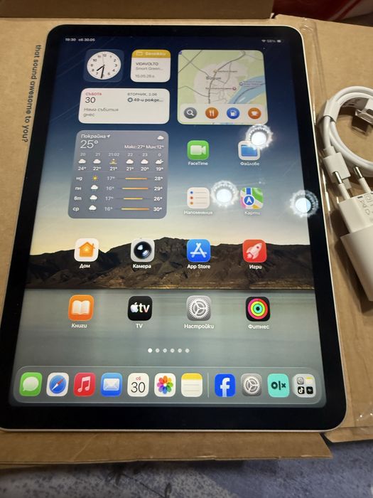 Apple iPad Air 5 , модел A2588. Процесор: Apple M1