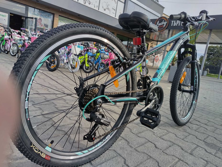 BYOX Велосипед 24" WHIZZY черен