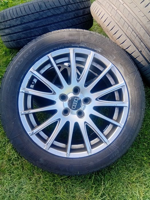 Jante r17 5x112 cauciucuri vara