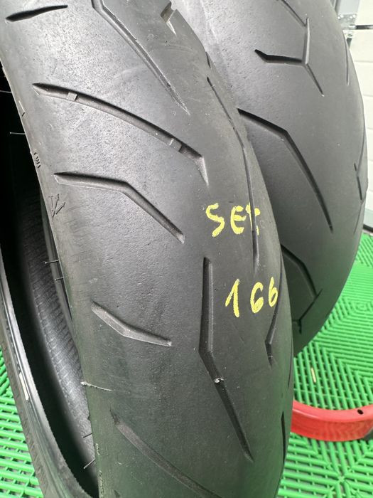 Set Anvelope Moto 120 70 17 si 180 55 17 Pirelli Diablo Rosso2 2021 Cauciuc Fata spate set166