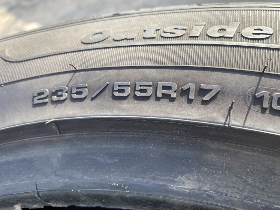 Шины 235/55/17 комплект бу фулда