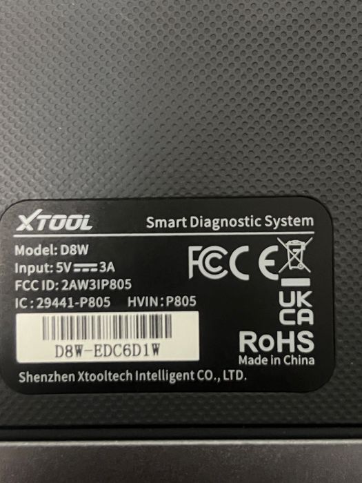 Xtool D8W  автомобильный сканер с обучением