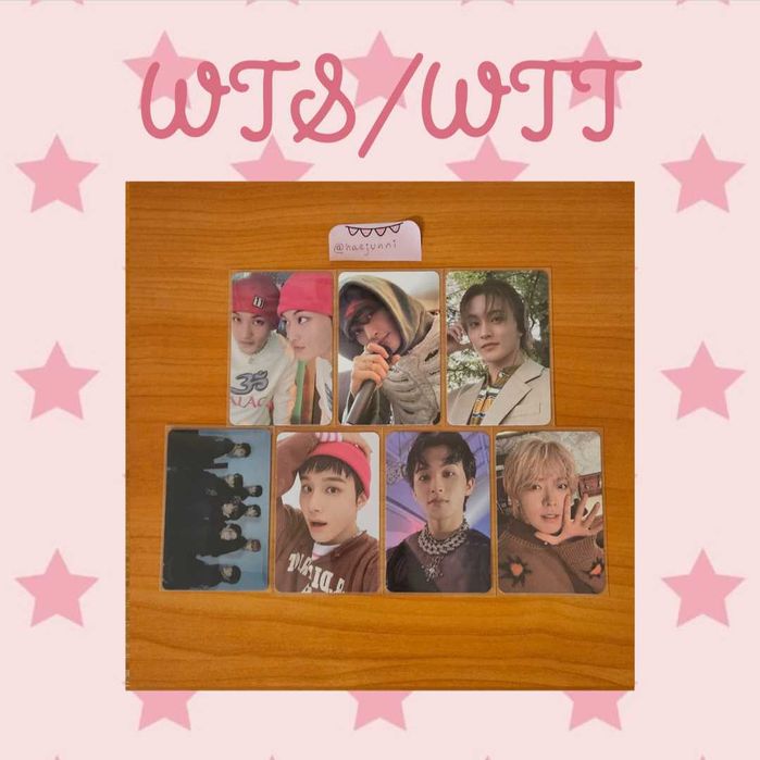 Nct - 127, Dream, WayV, Wish photocards
