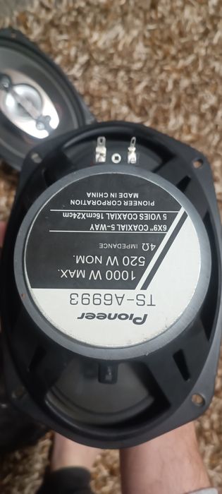 Динамики овал pioneer