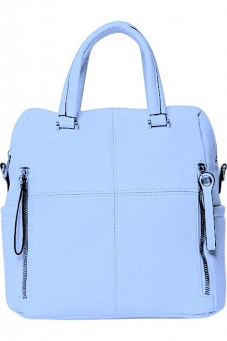 Дамска раница от еко материал с отделящи се презрамки