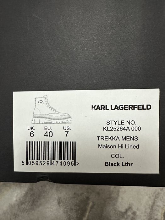 Vand cizme Karl Lagerfeld