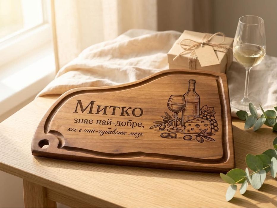Персонализирани дъски от Орех