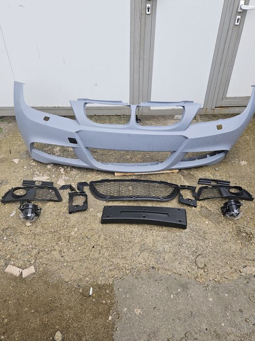 М тех предна броня за BMW E90 Е91 фейслифт РАЗПРОДАЖБА