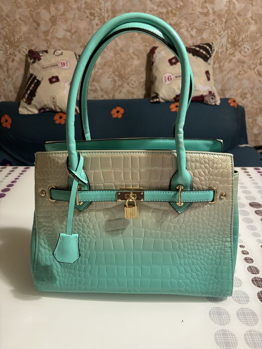 Дамска чанта мента