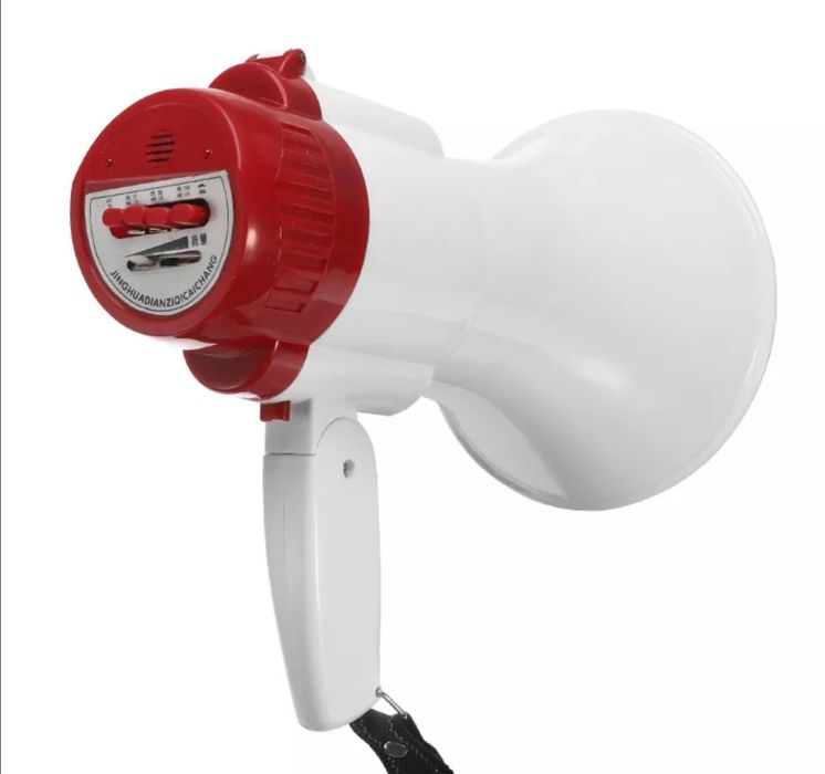 Мегафон рупор громкоговоритель ручная колонка спикер Ташкент