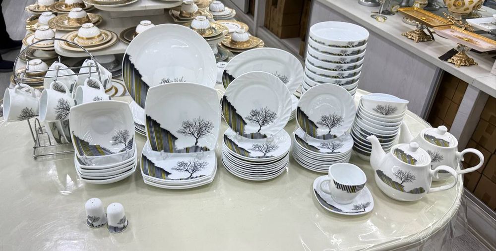 Небьющийся Посуда Loona (Torix, Milano, luminarc, ) 12 персон Idishlar