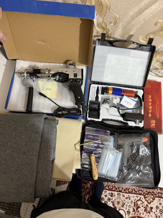 Тафтинг-набор в комплекте