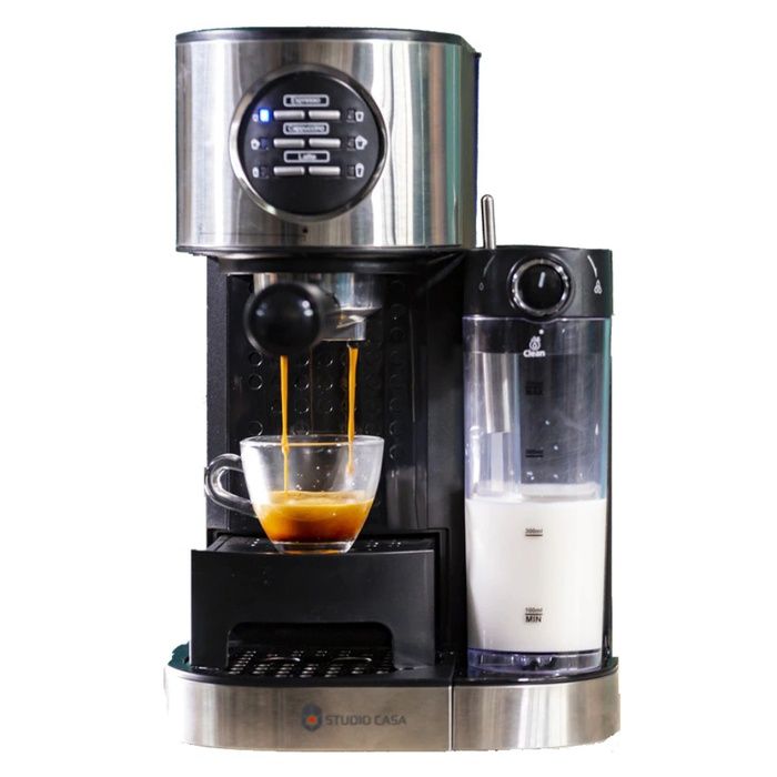 Expressor cafea latte, 15 Bar, 1470 W, 1.2 l,