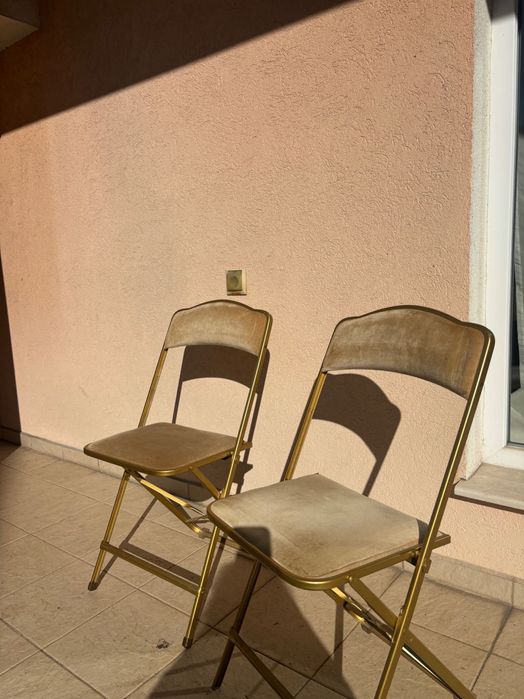 Сгъваеми градински столове 6 бр.