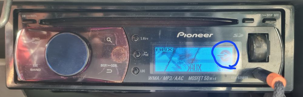 Pioneer Delfin DEH-5250 SD