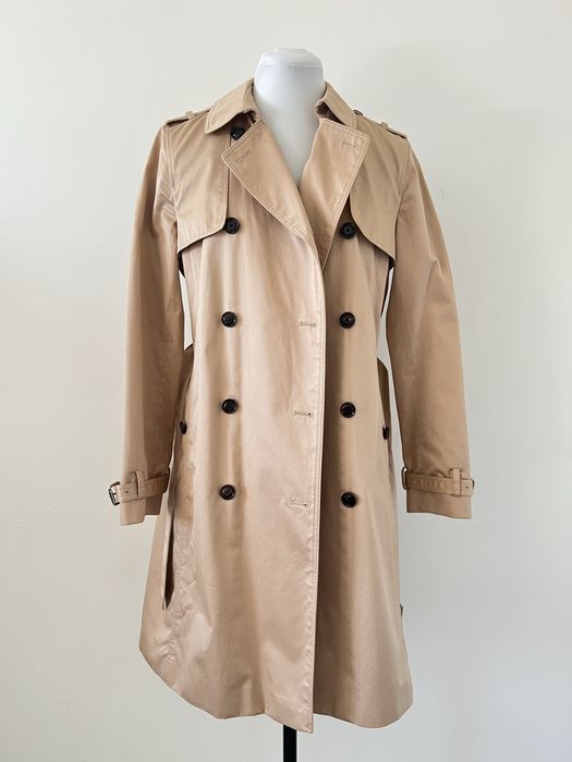 NOU Trench Bej Camel Maro Massimo Dutti Mediu M
