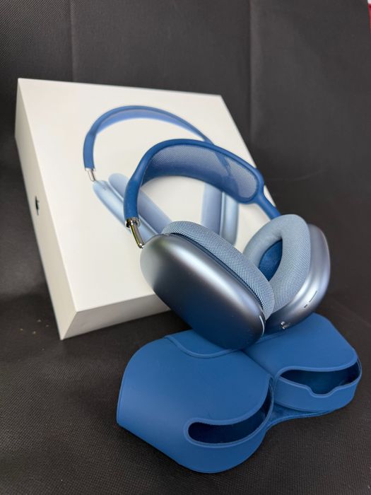 AirPods Max Sky Blue - stare impecabilă (ca noi) - full box