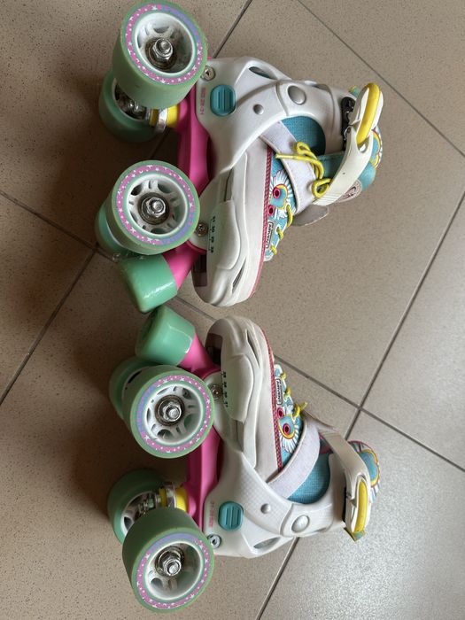 Patine cu rotile ptr fete Hudora