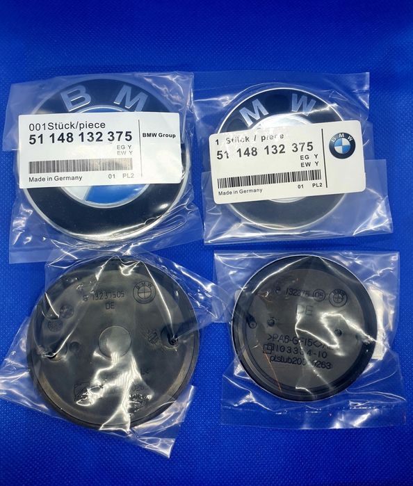 Emblema-Sigla-Logo-Semn--Bmw-82mm-74mm-E39-E46-E60-E90-G20-G30-F10-F30-320-520-D-Xdrive