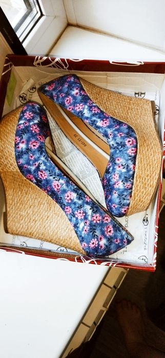 Летние текстильные туфли