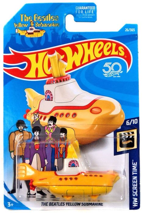 hot wheels the beatles yellow submarine