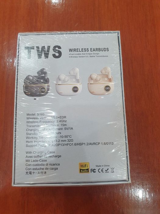 S195 TWS quloqchinlar – kuchli ovoz.