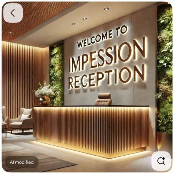 Ofisingiz uchun qabulxona (resepshn) yasab beramiz